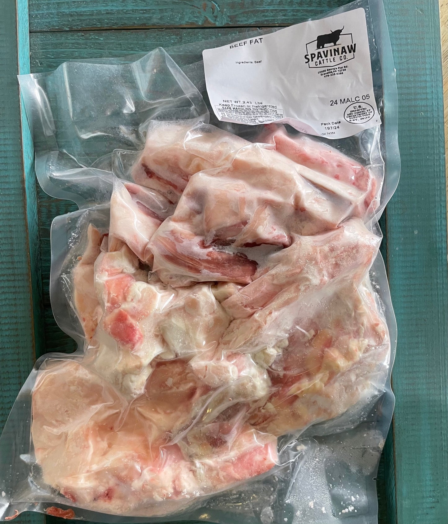 Grass Fed Beef Fat